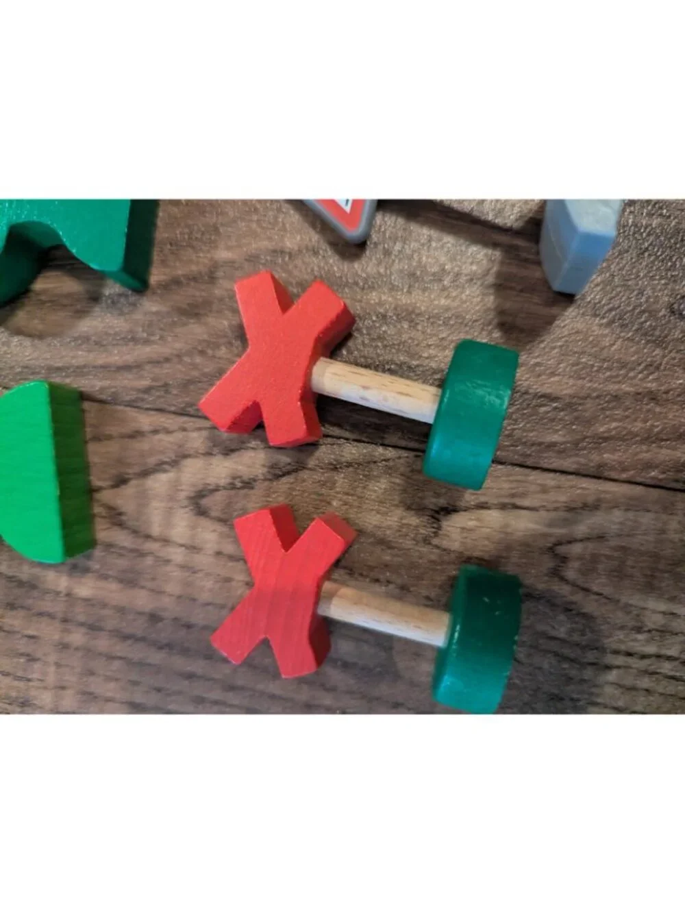 Brio Trees And crossing Sign Accessories Lot Of 5 rain set wooden toys kids lot